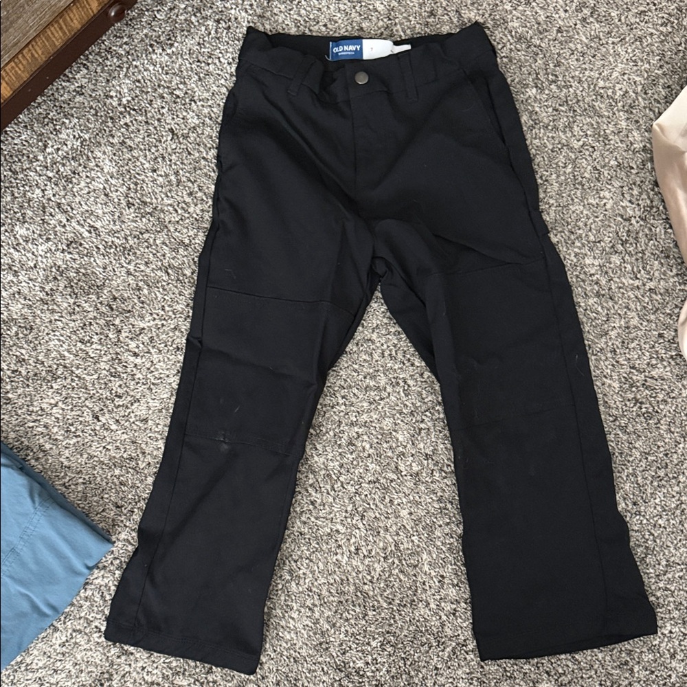 Old Navy Black Boys quick dry- Straight Cut